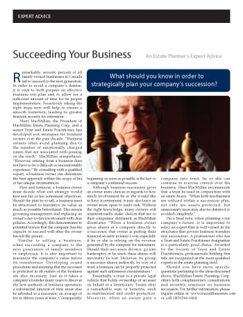 Succeeding Your Business