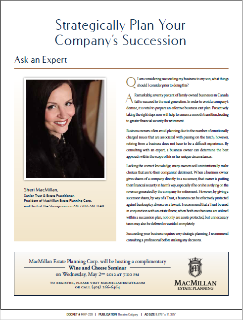 Strategically Plan Your Company's Succession